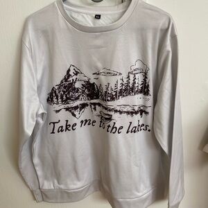 Take me to the lakes Taylor Swift Crewneck